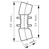 Bordeaux suspension light